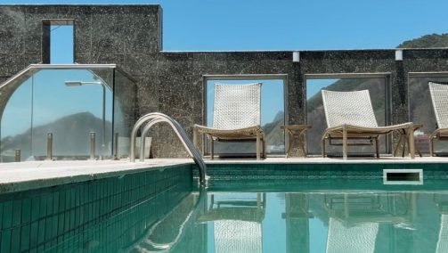 Piscina na cobertura